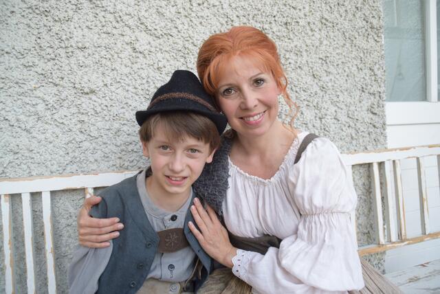 Im Alter von zehn Jahren spielte Jonas den Heinerle in der Sommerarena. | Foto: Stockmann/Archiv