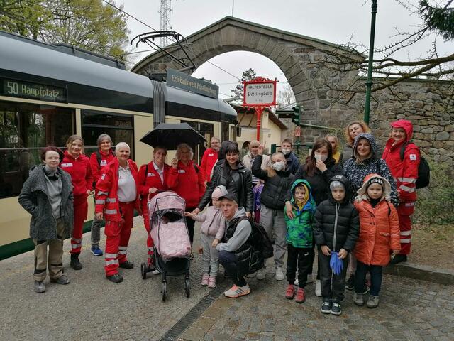 Gemeinsam wurde viel unternommen, unter anderem ein Ausflug auf den Pöstlingberg. | Foto: OÖRK