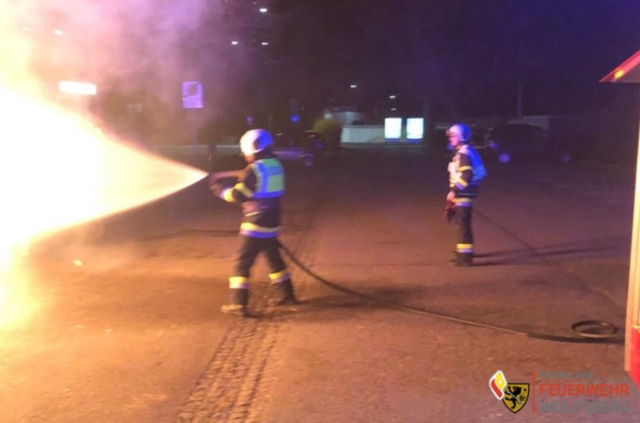 Die Löscharbeiten waren nach einer Stunde beendet. | Foto: FF Wolfsberg
