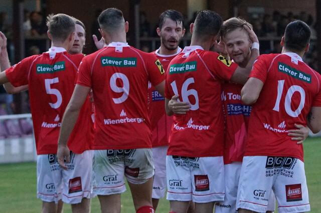 Auch der SV Gleinstätten macht sich noch berechtigte Hoffnungen auf den Aufstieg in die Oberliga Mitte. | Foto: Martin Löscher 