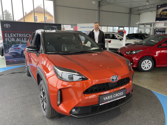 Ein Highlight bei Gebhart: Der Yaris Cross. | Foto: Graf
