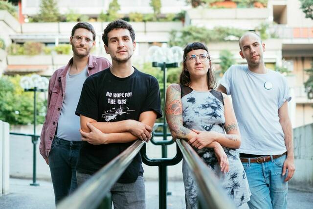 Red Gaze verstehen sich als Noise- bzw. Anarcho-Punk Band. | Foto: Lena Prehal