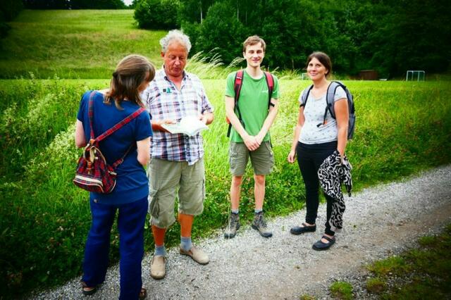 Der Umweltstammtisch war wieder unterwegs. Im Mai findet das nächste Treffen statt. | Foto: Umweltstammtisch St. Christophen