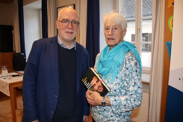 Lesung mit Schriftsteller Vladimir Vertlib und Doris Brandl. | Foto: Wolfgang Schweighofer