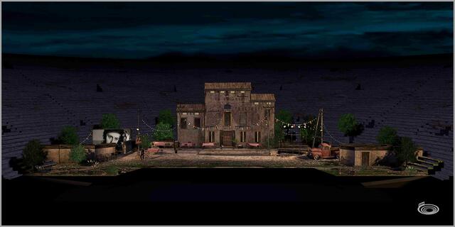 Rigoletto | Foto: Sketch by Juan Guillermo Nova, courtesy of Fondazione Arena di Verona
