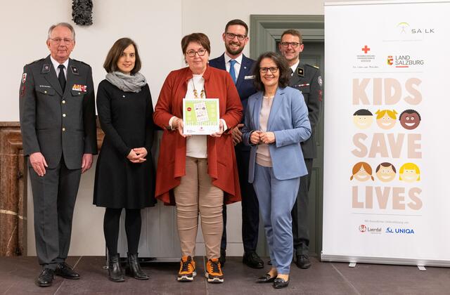 Andrea Lechner von der Mittelschule Uttendorf. | Foto: Land Salzburg/Neumayr/Andreas Schaad