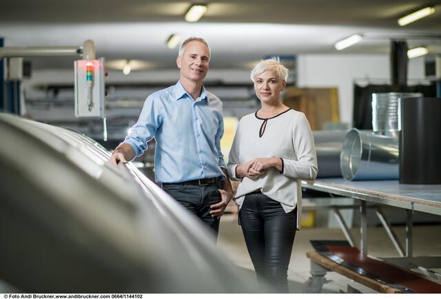 Dem Geschäftsführer David Reiter und Johanna Kuntner-Reiter ist ein gutes Arbeitsklima sehr wichtig. | Foto: Andi Bruckner