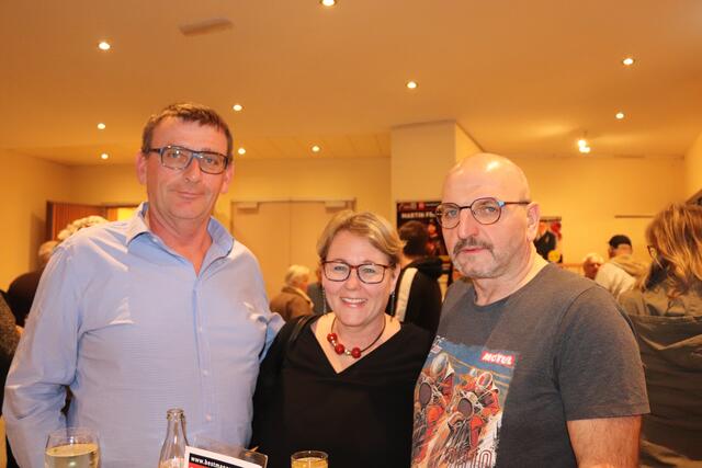 Einen lustigen Abend hatten Ewald Rapolter, Rita Hofegger und Fritz Rapolter. 