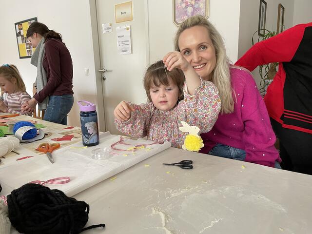 Eltern und Kinder hatten Freude an dem gemischten Nachmittag. | Foto: Anita Empl