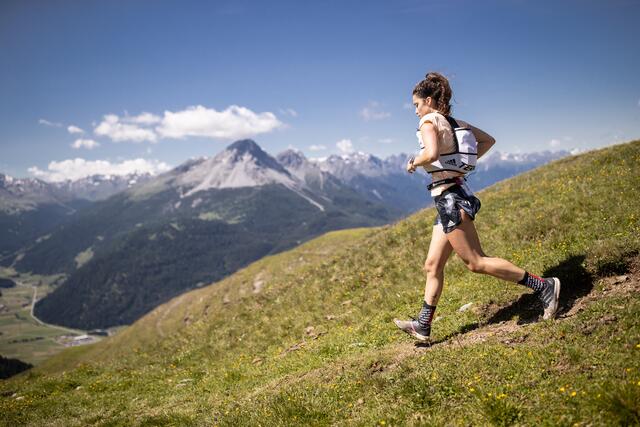 Vom 04. bis 08. Juli 2023 können sich begeisterte Läuferinnen und Läufer beim Trailrunning-Festival „Terra Raetica Trails“ in fünf Rennen, die an fünf Tagen durch fünf Erlebnisräume der Region führen, messen. | Foto: Markus Frühmann