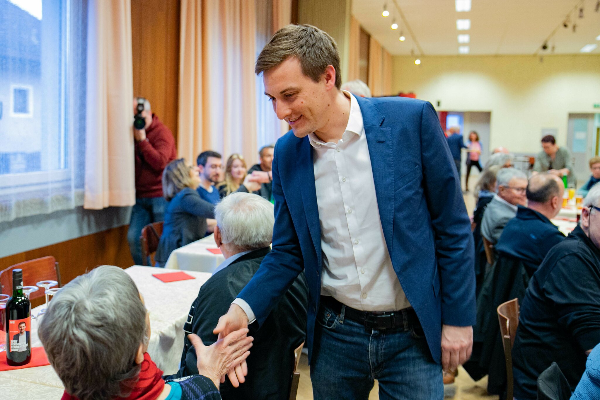 KennenlernTour Sven Hergovich legt Stopp in Gmünd ein Gmünd