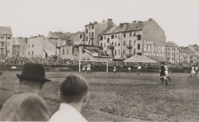 Das neue Stadion der Straßenbahner in der Conrad-von-Hötzendorf-Straße zählte 1936 zu den modernsten Sportanlagen Europas. | Foto: Foto Fischer/Sammlung GSC