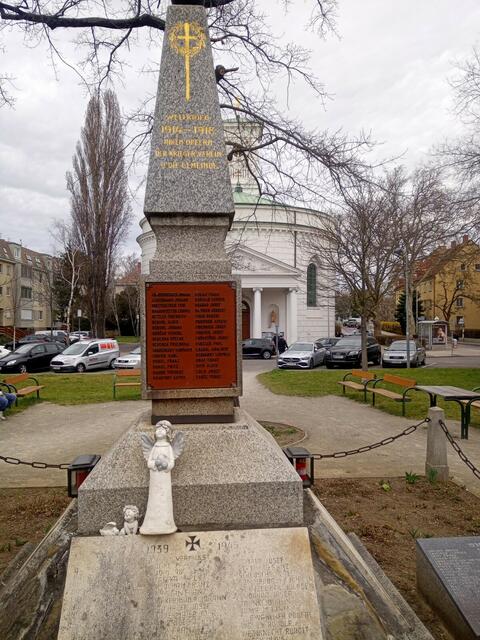 Das Kriegerdenkmal in Inzersdorf in der Draschestraße. | Foto: FPÖ Liesing