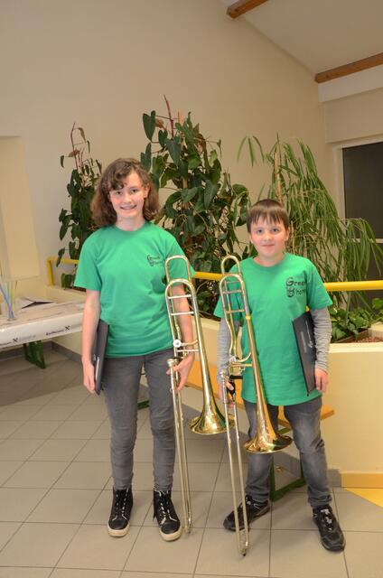 Franziska Pfanznagl und Jakob Ecklmair. | Foto: BRS/Pointinger