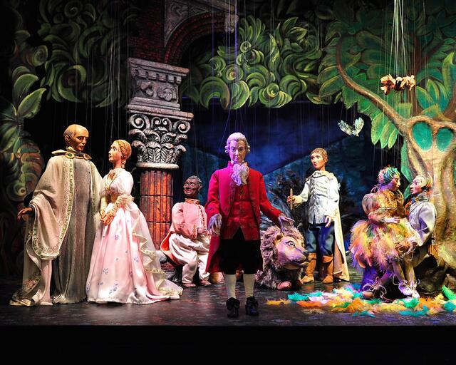 Marionettenfassung der »Zauberflöte« für Kinder in Schönbrunn | Foto: Roman Gerhardt