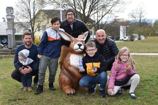 In Spitzzicken gab es am Palmsonntag ein lustiges Ostereiersuchen. | Foto: Michael Strini