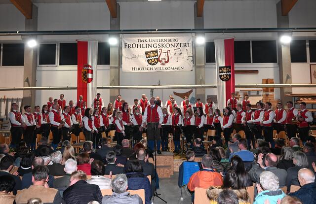 Beim Frühlingskonzert 2023 der TMK Unternberg. | Foto: Lukas Korbuly
