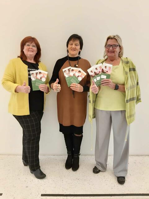 Irmgard Ahlgrimm, Renate Holzer und Andrea Iribauer vom Verein "Zeitpolster" in St. Pölten. | Foto: Ahlgrimm