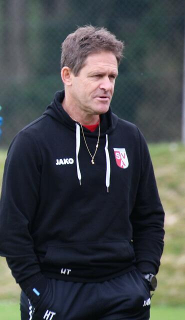 SV Angerberg Trainer Thomas Handle. | Foto: Schwaighofer