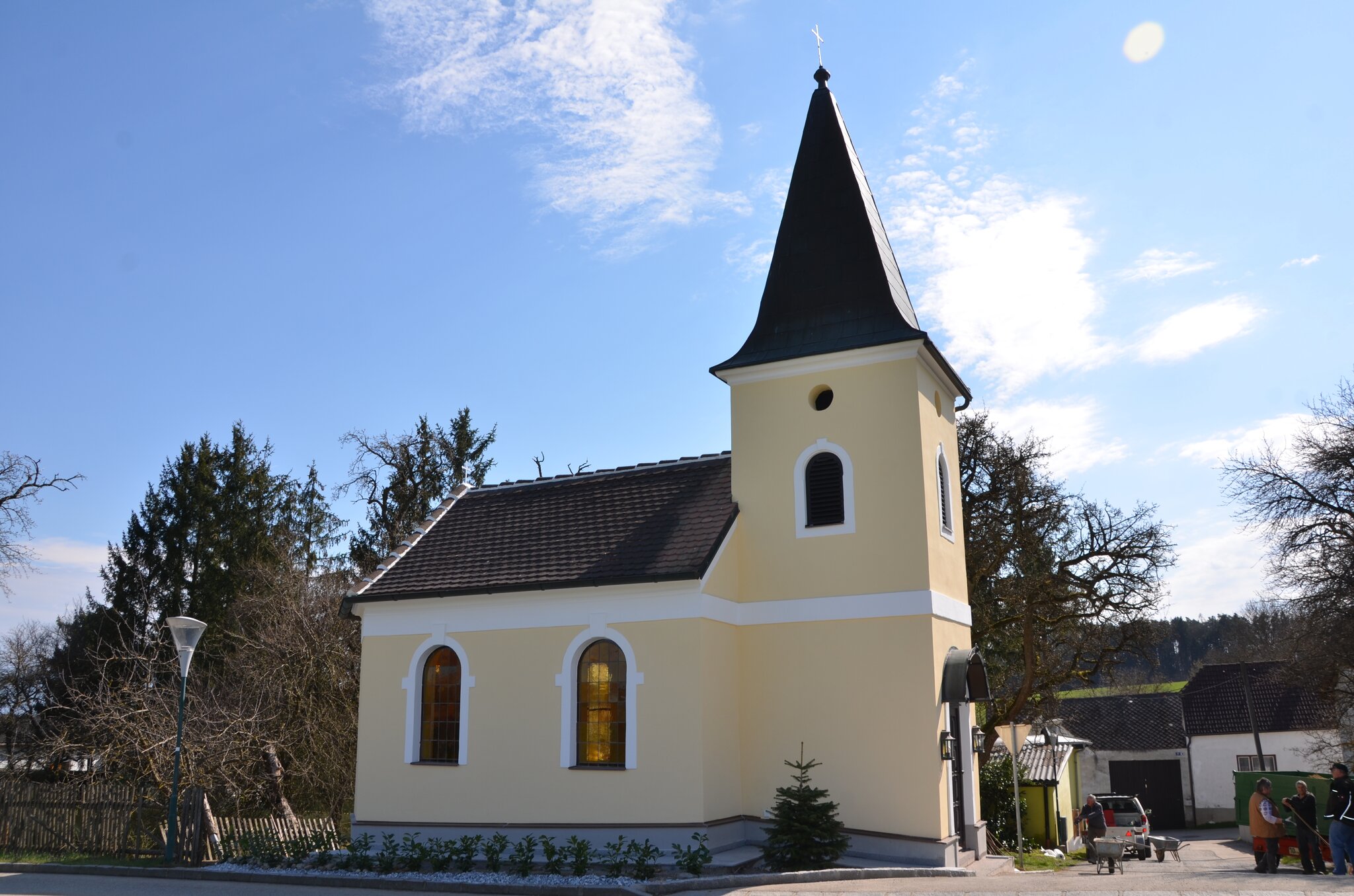 karlstetten-sanierung-der-kapelle-durch-die-dorfgemeinschaft