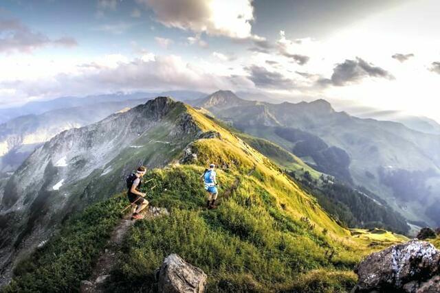 Über heimische Berge beim Kat100. | Foto: A. Frank