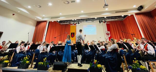 Gesangseinlage von Christina Flatscher. | Foto: Kogler