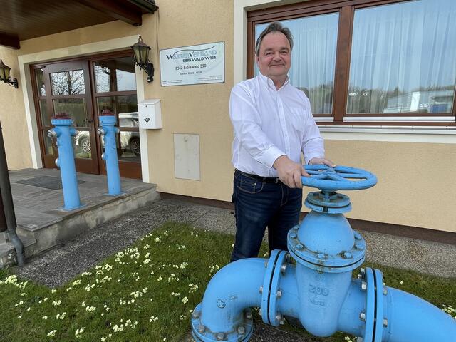 Günther Schmidbauer ist seit 1999 Geschäftsführer des Trinkwasserverbandes Eibiswald-Wies. | Foto: Susanne Veronik