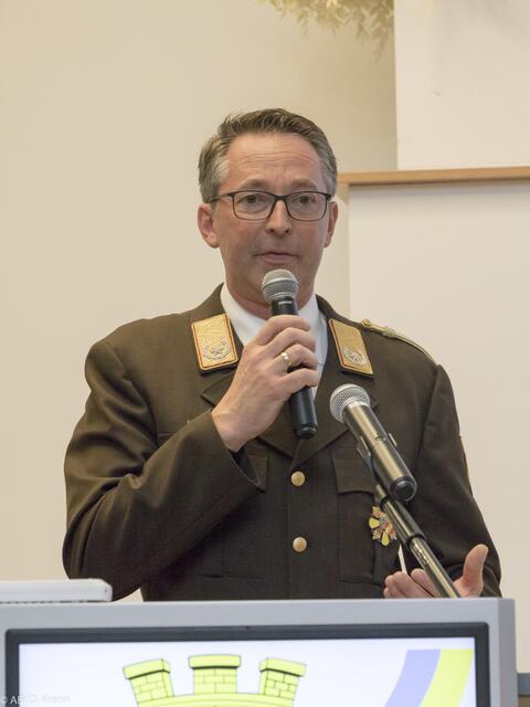 Landesfeuerwehrkommandant-Stellvertreter Martin Boyer | Foto: ABI Dominik Krenn