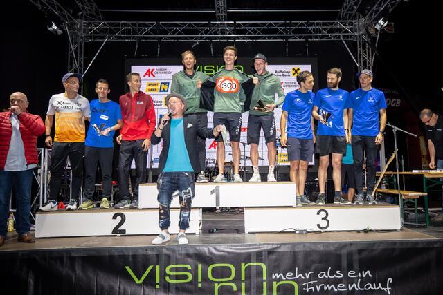Das schnellste Herren-Lauf-Team mit Geburtstagskind | Foto: Benni Schön