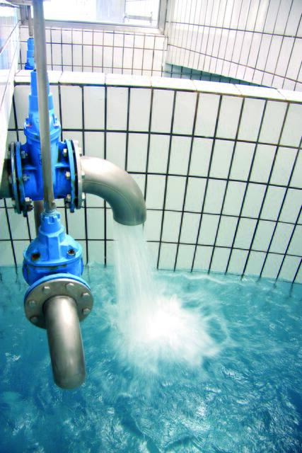 Blick in den Hochbehälter am Kreuzberg. | Foto: Wasserverband Eibiswald-Wies