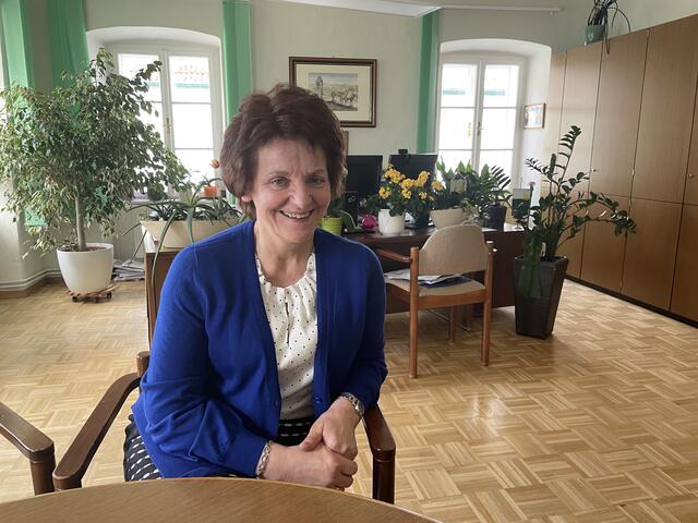 Bgm. Ludmilla Etzenberger informierte die BezirksBlätter über Vorhaben | Foto: Gabrovec