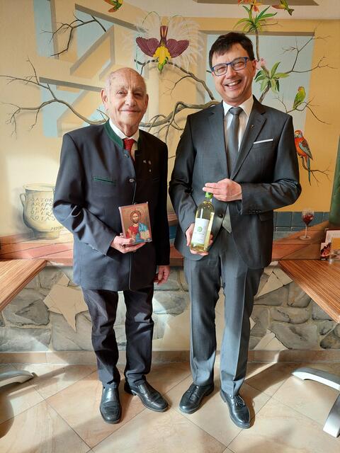 Josef Weinberger (l.) und Josef Rennhofer | Foto: Pfarre Waidhofen/Thaya