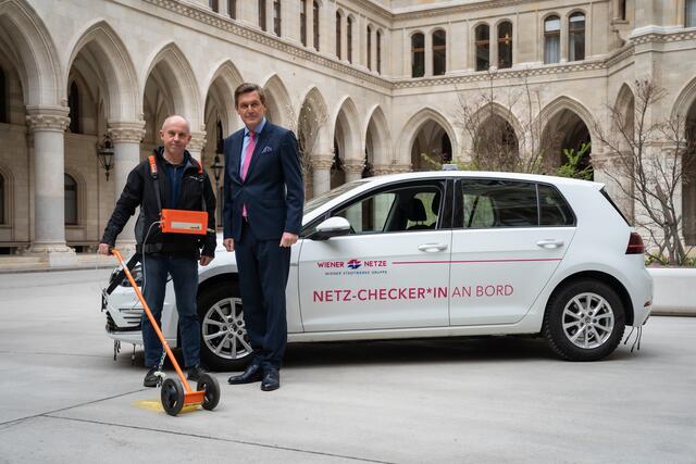 Die Wiener Netze nehmen den Probebetrieb für das Gas-Car auf.  | Foto: David Bohmann