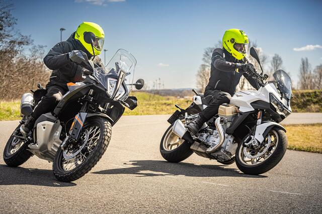 Wer jetzt im Frühling mit dem Motorrad unterwegs ist, muss vor allem in Kurven mit einer erhöhten Rutschgefahr rechnen, denn oft liegt noch Rollsplitt auf den Straßen. 
  | Foto: ÖAMTC Fahrtechnik/Houdek