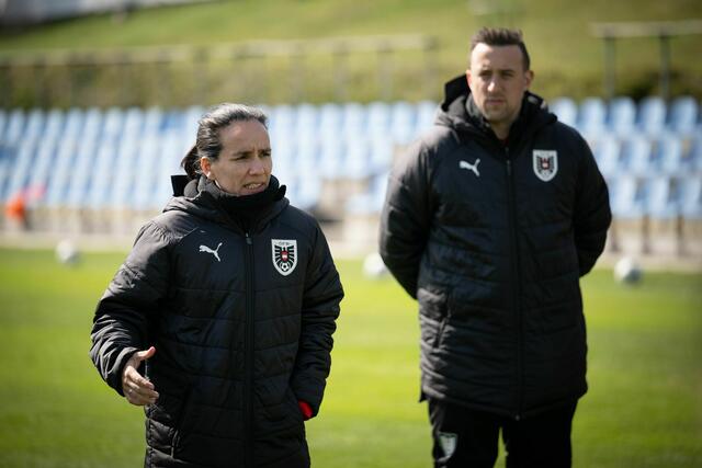 Irene Fuhrmann will vielen Spielerinnen Einsatzminuten geben. | Foto: ÖFB/Paul Gruber