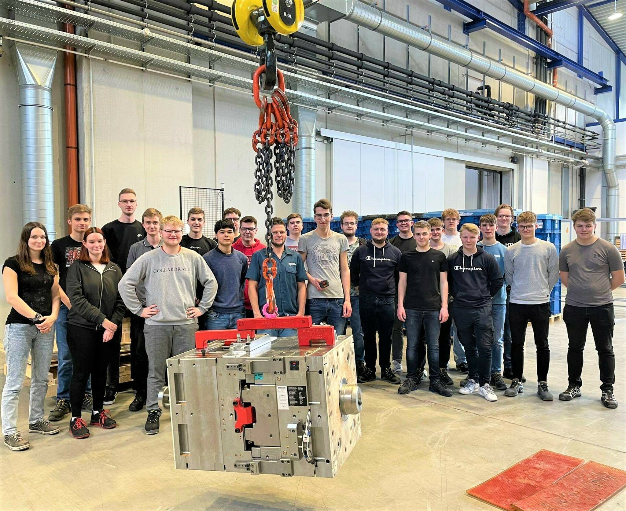 Pollmann Kranund Staplerkurs an der HTL Karlstein Waidhofen/Thaya