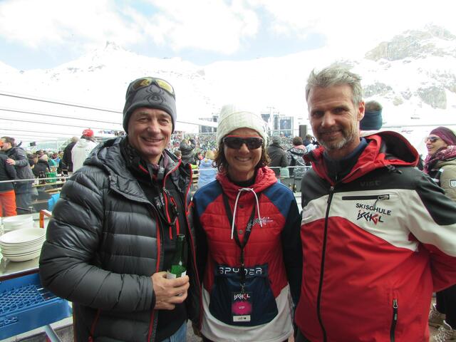 Thomas Köhle, Maritta Jungmann und TVB-Vorstand Michael Zangerl.