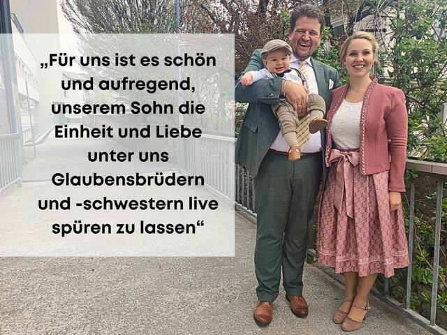 Frischgebackene Familie Schütz aus dem Lungau | Foto: Sandra Mayer