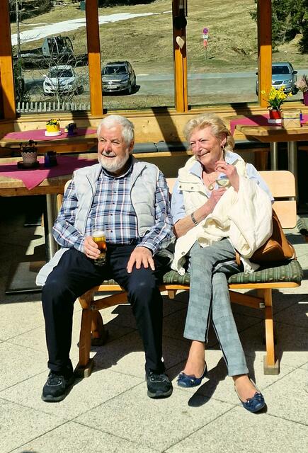 Hellmut Gratzer mit Gattin Marion | Foto: Gemeinde Mallnitz