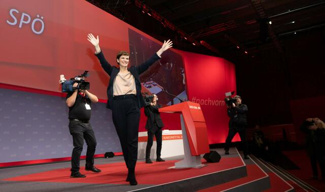 Noch ist Pamela Rendi-Wagner die rote Frontfrau. Wird sie das auch in Zukunft sein? | Foto: SPÖ