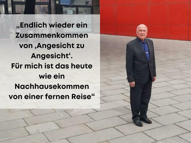 Walter, Kongressbesucher seit 1965 | Foto: Andrea Deblaise