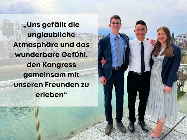 Micha, Michael und Emely sind miteinander befreundet | Foto: Julia Krug