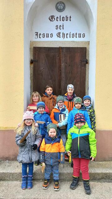 Anna Langsteiner, Jonatan Longin, Samuel Gollob, Leon Winkler, Noah Herbeck, Veronika Preisinger, Samuel Longin, Nico Winkler, Stefan Wanko und Matteo Herbeck | Foto: privat