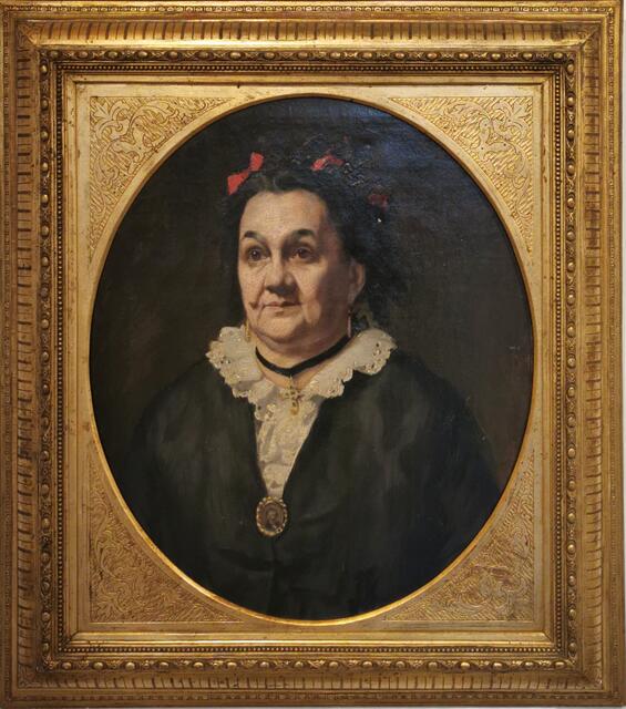 Portrait Johanna Kurtz (geb. Hönig - Mutter des Künstlers) - Augustin Kurtz-Gallenstein | Foto: Hermine Arnold