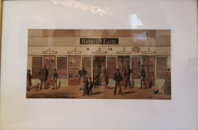 Kaufhaus der Familie Kurtz in St. Gallen - Augustin Kurtz-Gallenstein | Foto: Hermine Arnold