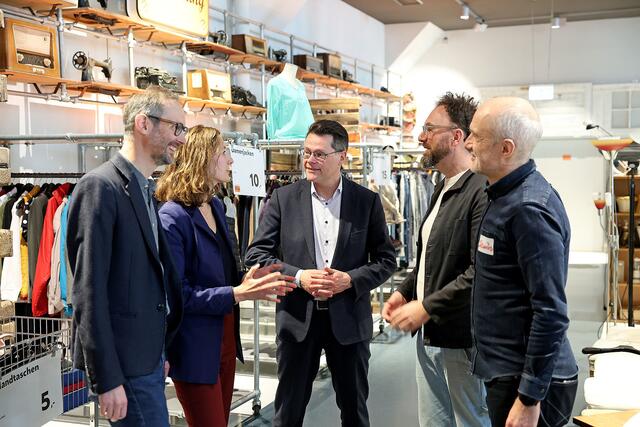 Diskussion über Nachhaltigkeit. | Foto: PID/VOTAVA