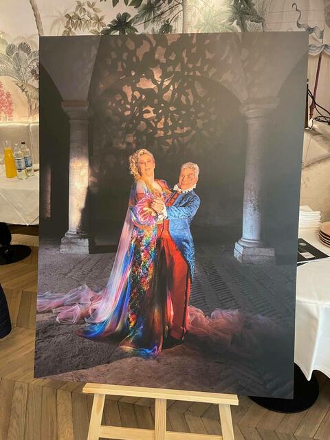 Ortrun Gauper und Karin Erhart auf einer Fotografie von Barbara Essl. | Foto: Tamara Wendtner