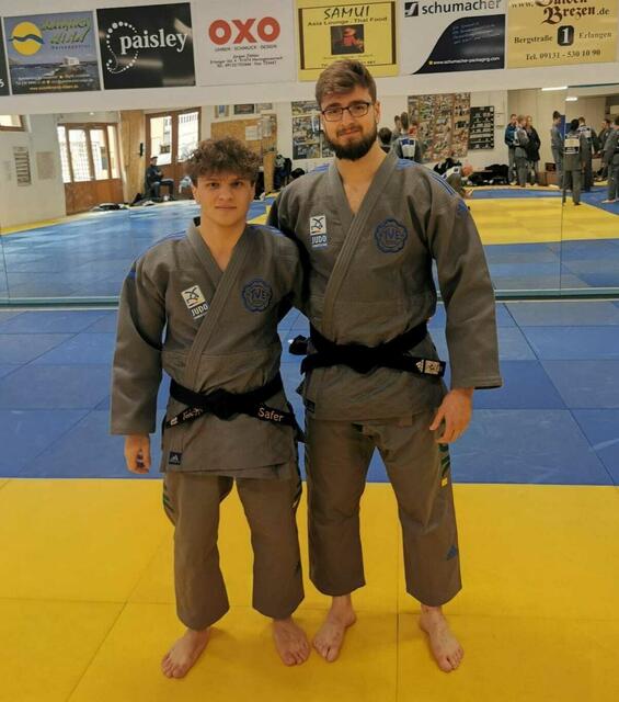 Adam Safer und Moritz Moser in Erlangen | Foto: WAT-Stadlau