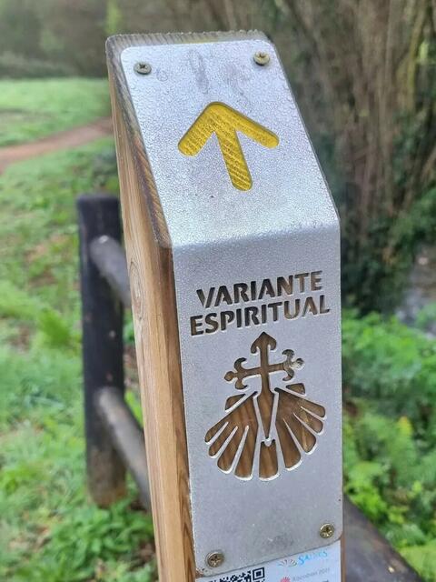 Der Wegweiser zur spirituellen Variante des Jakobswegs | Foto: privat