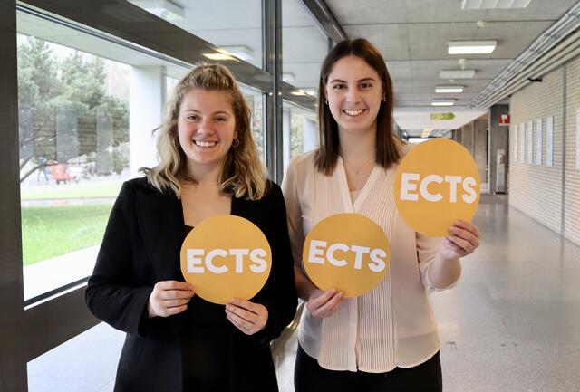 ÖH-Linz Vorsitzende Vanessa Fuchs (r) spricht von einem "großen Verhandlungserfolg" für alle Studierenden. | Foto: ÖH-Linz